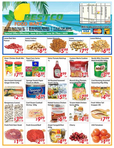 BestCo Food Mart (Etobicoke) Flyer June 20 to 26