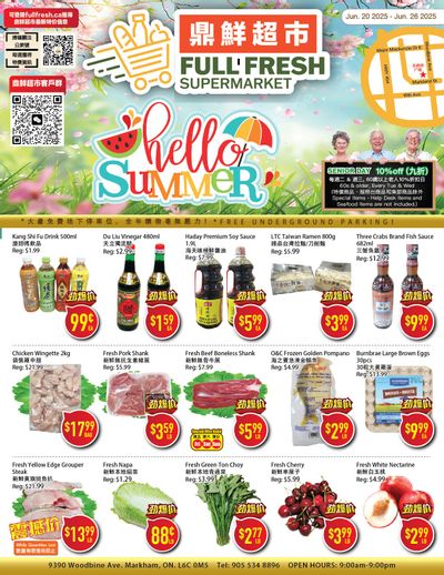Full Fresh Supermarket Flyer June 20 to 26