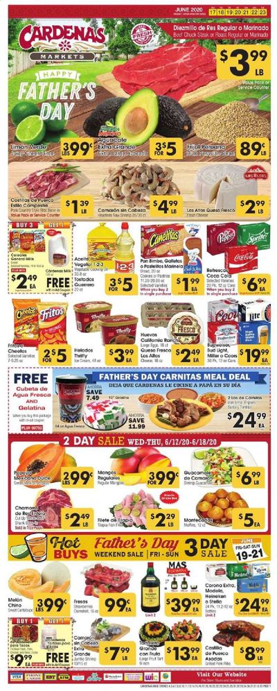 Cardenas Weekly Ad & Flyer June 17 to 23