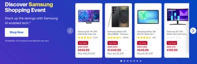 Best Buy Canada: Samsung Shopping Event + Top Deals