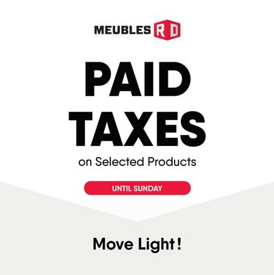 Meubles RD Flyer June 23 to 29