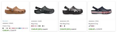 Crocs Canada Sale: Save up to 30% off Select Styles Crocs Canada Sale: Save up to 30% off Select Styles