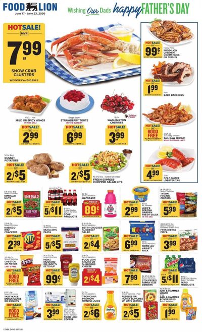 Food Lion Weekly Ad & Flyer June 17 to 23