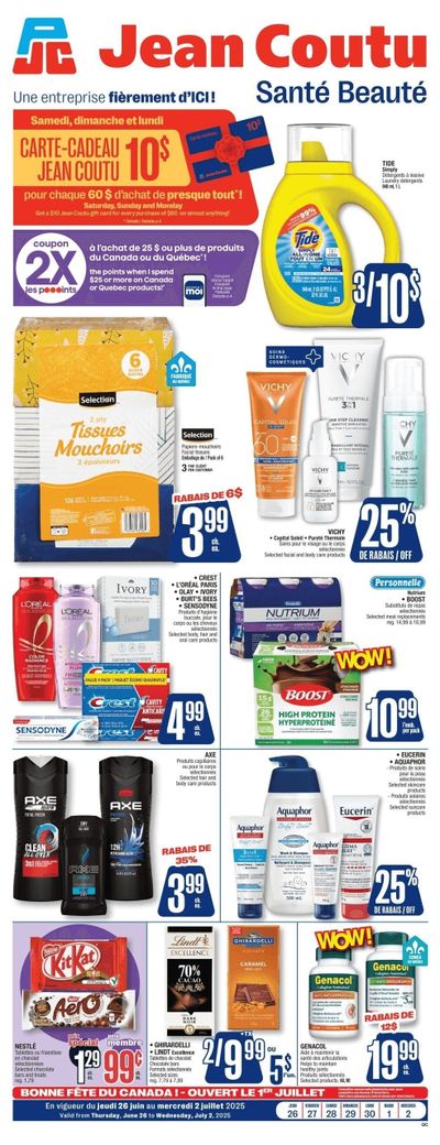 Jean Coutu Beauty Flyer June 26 to July 2 Jean Coutu Beauty Flyer June 26 to July 2