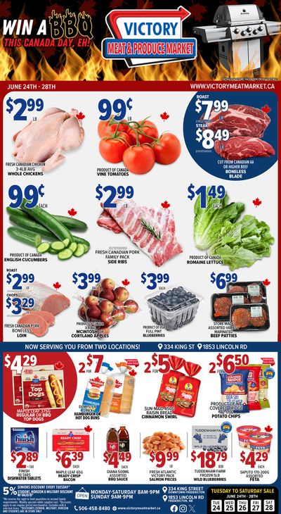 Victory Meat Market Flyer June 24 to 28 Victory Meat Market Flyer June 24 to 28