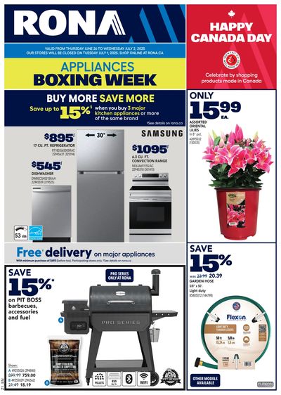 Rona & Rona+ (QC) Flyer June 26 to July 2