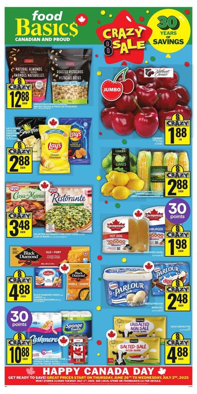 Food Basics Flyer June 26 to July 2