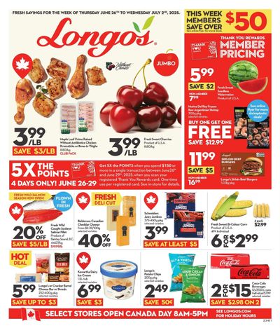 Longo's Flyer June 26 to July 2 Longo's Flyer June 26 to July 2