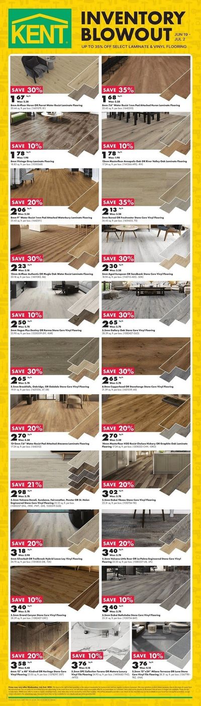 Kent Building Supplies Flyer June 26 to July 3
