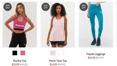 Bench Canada: 40% off Spring/Summer Collection + Clearance up to 60% off Bench Canada: 40% off Spring/Summer Collection + Clearance up to 60% off