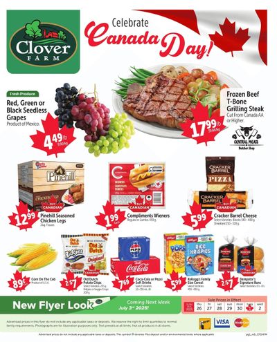 Clover Farm (Atlantic) Flyer June 26 to July 2