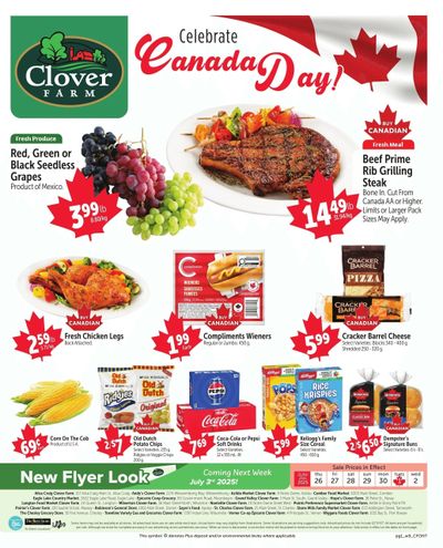 Clover Farm (ON) Flyer June 26 to July 2