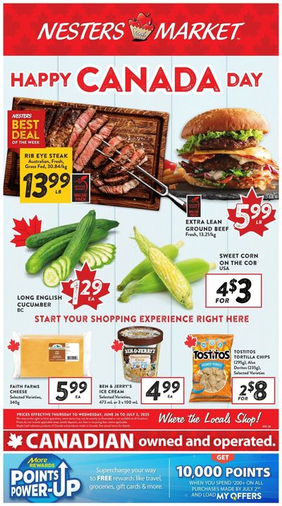 Nesters Market Flyer June 26 to July 2 Nesters Market Flyer June 26 to July 2