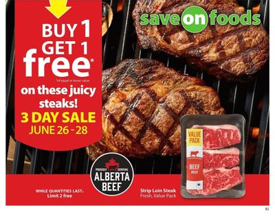 Save On Foods (AB) Flyer June 26 to July 2