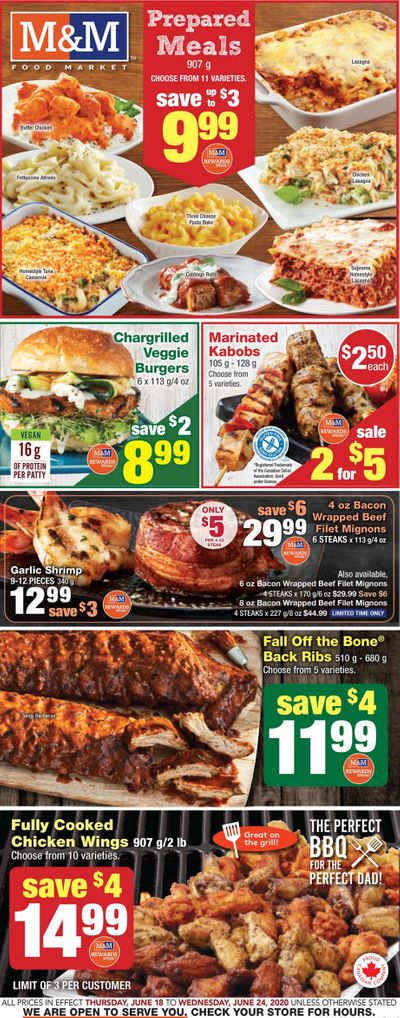 M&M Food Market (SK, MB, NS, NB) Flyer June 18 to 24