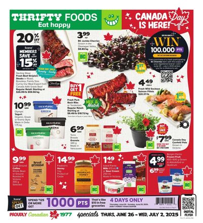 Thrifty Foods Flyer June 26 to July 2