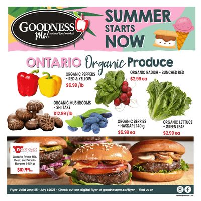 Goodness Me Flyer June 25 to July 1