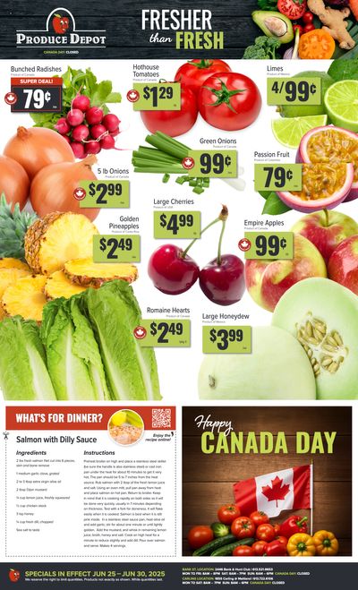 Produce Depot Flyer June 25 to 30 Produce Depot Flyer June 25 to 30