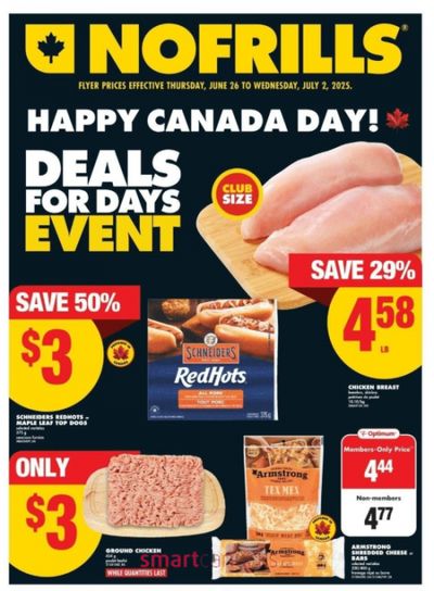 No Frills Ontario Flyer Deals June 26th – July 2nd: Iceberg Lettuce $1 + More