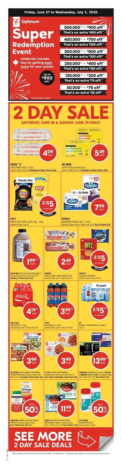 Shoppers Drug Mart (West) Flyer June 28 to July 3