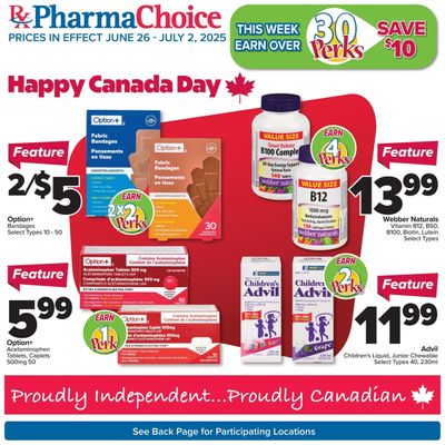 PharmaChoice Health Centre Flyer June 26 to July 2