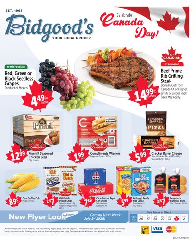 Bidgood's Flyer June 26 to July 2 Bidgood's Flyer June 26 to July 2