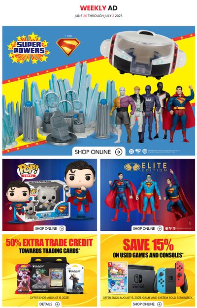 EB Games Flyer June 26 to July 2 EB Games Flyer June 26 to July 2