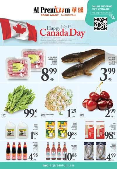 Al Premium Food Mart (McCowan) Flyer June 26 to July 2