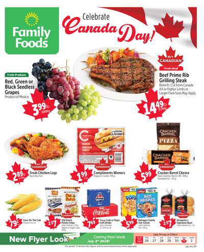 Family Foods Flyer June 26 to July 2 Family Foods Flyer June 26 to July 2