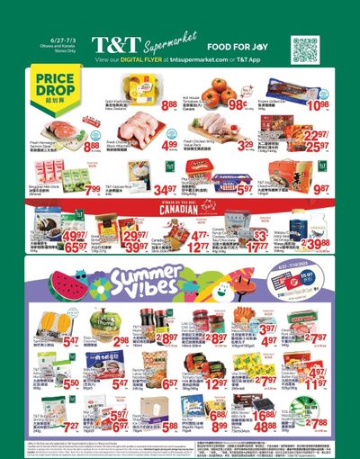 T&T Supermarket (Ottawa & Kanata) Flyer June 27 to July 3