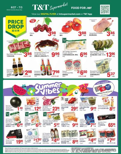 T&T Supermarket (BC) Flyer June 27 to July 3