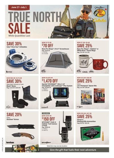 Bass Pro Shops Flyer June 27 to July 1 Bass Pro Shops Flyer June 27 to July 1