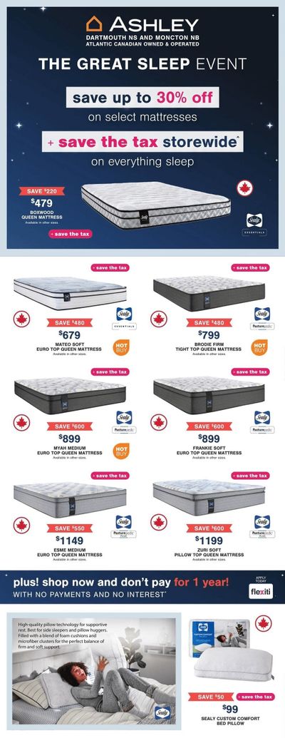 Ashley HomeStore (Atlantic) Flyer June 27 to July 13