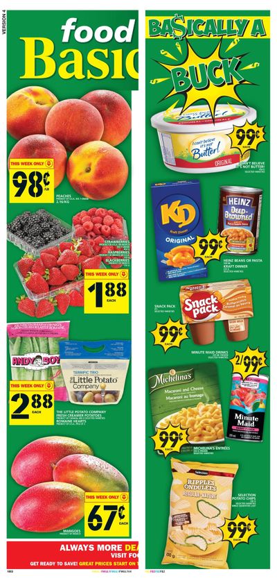 Food Basics (GTA, Kitchener and London Area) Flyer June 18 to 24