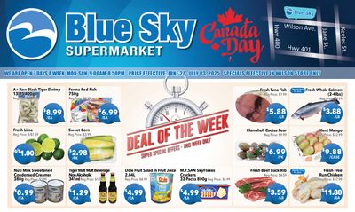 Blue Sky Supermarket (North York) Flyer June 27 to July 3 Blue Sky Supermarket (North York) Flyer June 27 to July 3