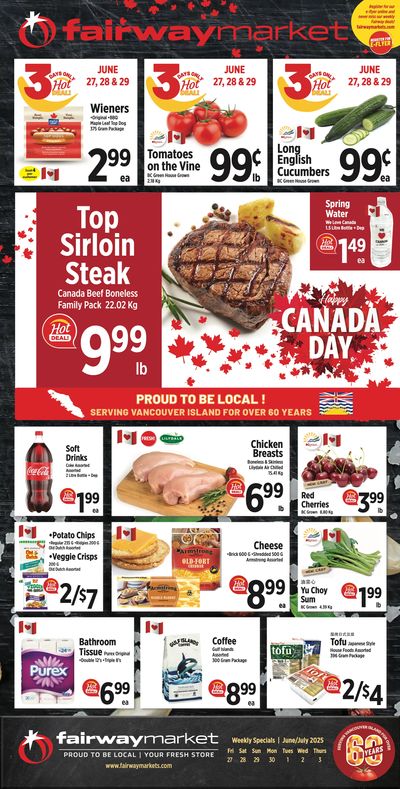 Fairway Market Flyer June 27 to July 3 Fairway Market Flyer June 27 to July 3