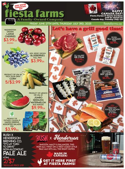 Fiesta Farms Flyer June 27 to July 3 Fiesta Farms Flyer June 27 to July 3