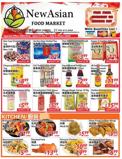 New Asian Food Market Flyer June 27 to July 3 New Asian Food Market Flyer June 27 to July 3