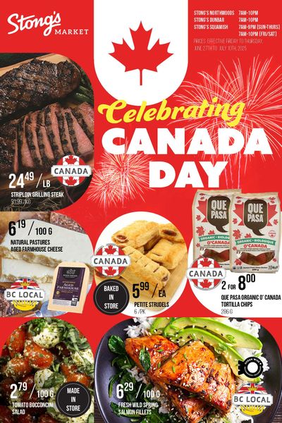 Stong's Market Flyer June 27 to July 10