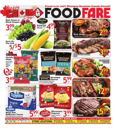 Food Fare Flyer June 28 to July 4 Food Fare Flyer June 28 to July 4