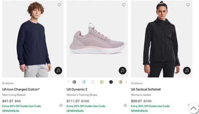Under Armour Canada Semi-Annual Event Sale: Save An Extra 30% Off Using Promo Code