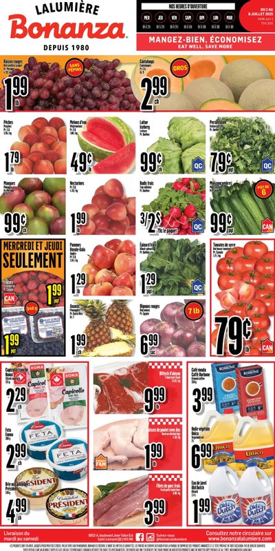 Bonanza Flyer July 2 to 8 Bonanza Flyer July 2 to 8