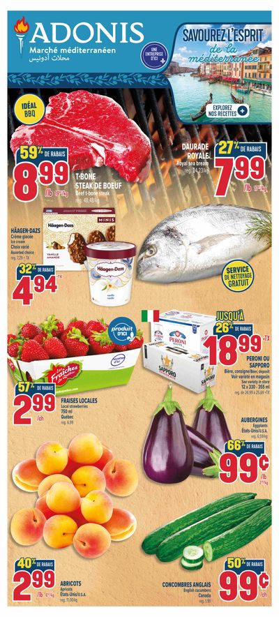 Marche Adonis (QC) Flyer July 3 to 9 Marche Adonis (QC) Flyer July 3 to 9