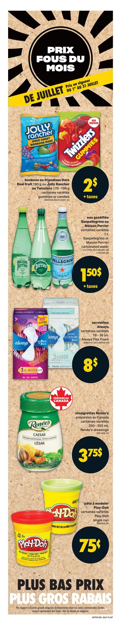 L'inter Marche Flyer July 3 to 9 L'inter Marche Flyer July 3 to 9