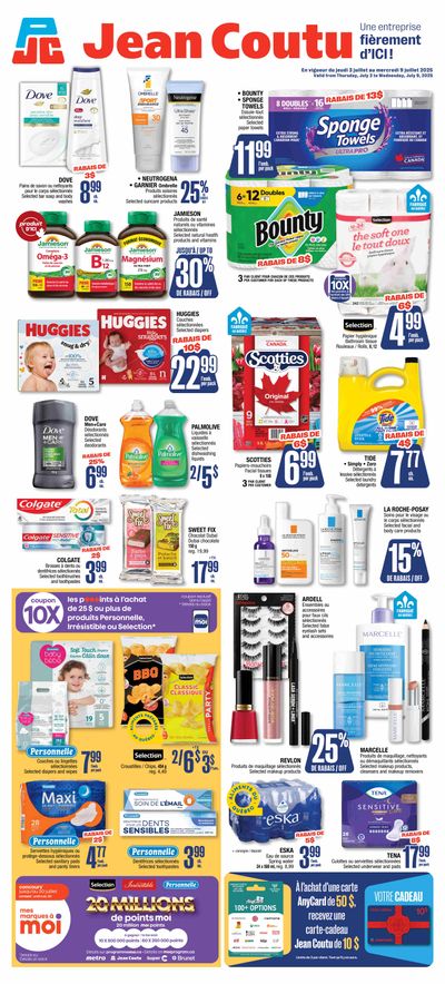 Jean Coutu Flyer July 3 ro 9 Jean Coutu Flyer July 3 ro 9