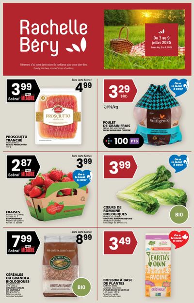Rachelle Bery Grocery Flyer July 3 to 9