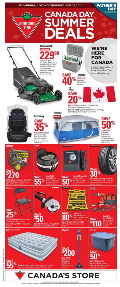 Canadian Tire (ON) Flyer June 19 to 25