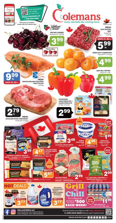 Coleman's Flyer July 3 to 9 Coleman's Flyer July 3 to 9