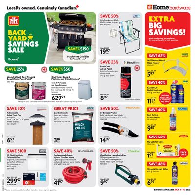 Home Hardware (BC) Flyer July 3 to 16 Home Hardware (BC) Flyer July 3 to 16