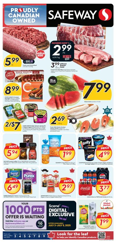 Safeway (BC) Flyer July 3 to 9 Safeway (BC) Flyer July 3 to 9